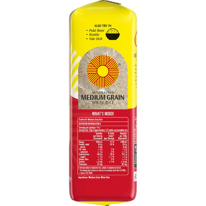 Sunrice Australian White Rice Medium Grain 1kg