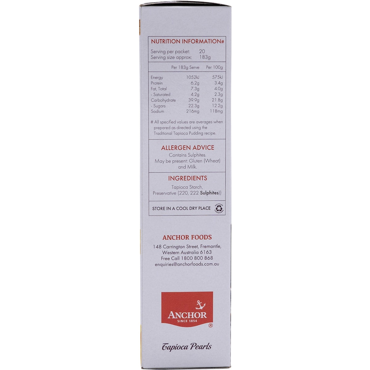 Lion Tapioca Pearls 375g