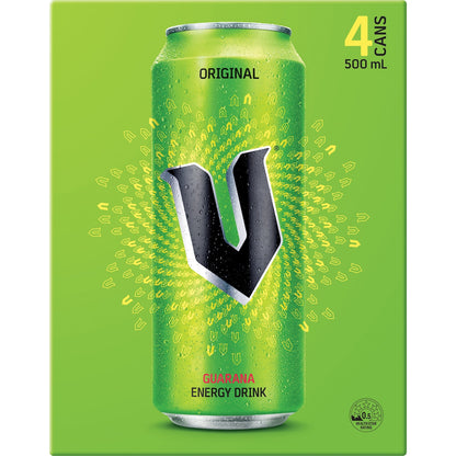 V Energy Drink 500ml X 4 Pack