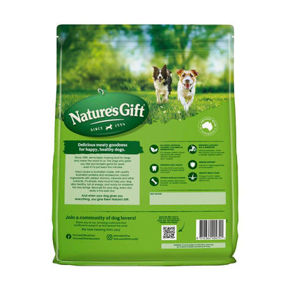 Nature's Gift Adult All Breeds Dry Dog Food With Kangaroo - 6kg