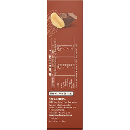 Nice & Natural Roasted Nut Bars Milk Choc 6 Pack