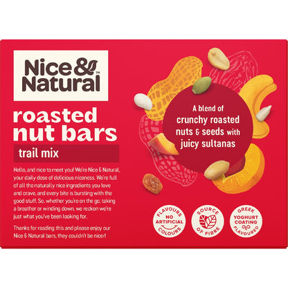 Nice & Natural Roasted Nut Bars Trail Mix 6 Pack