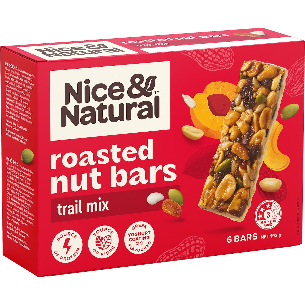 Nice & Natural Nut Bar Trail Mix 6 Pack