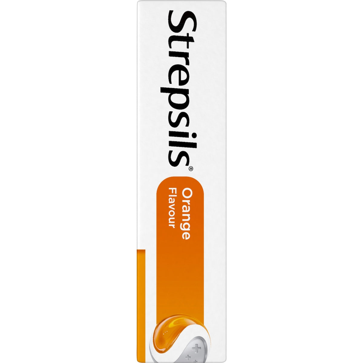 Strepsils Double Antibacterial Soothing Sore Throat Lozenges Orange 16 Pack