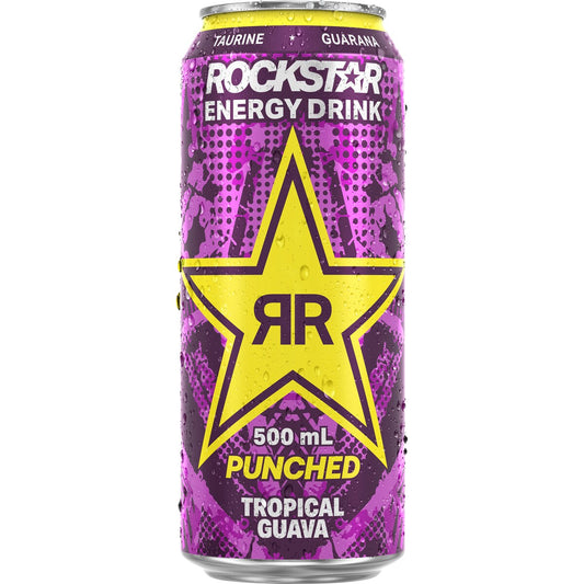 Rockstar Guava Punched Energy Drink 500mL
