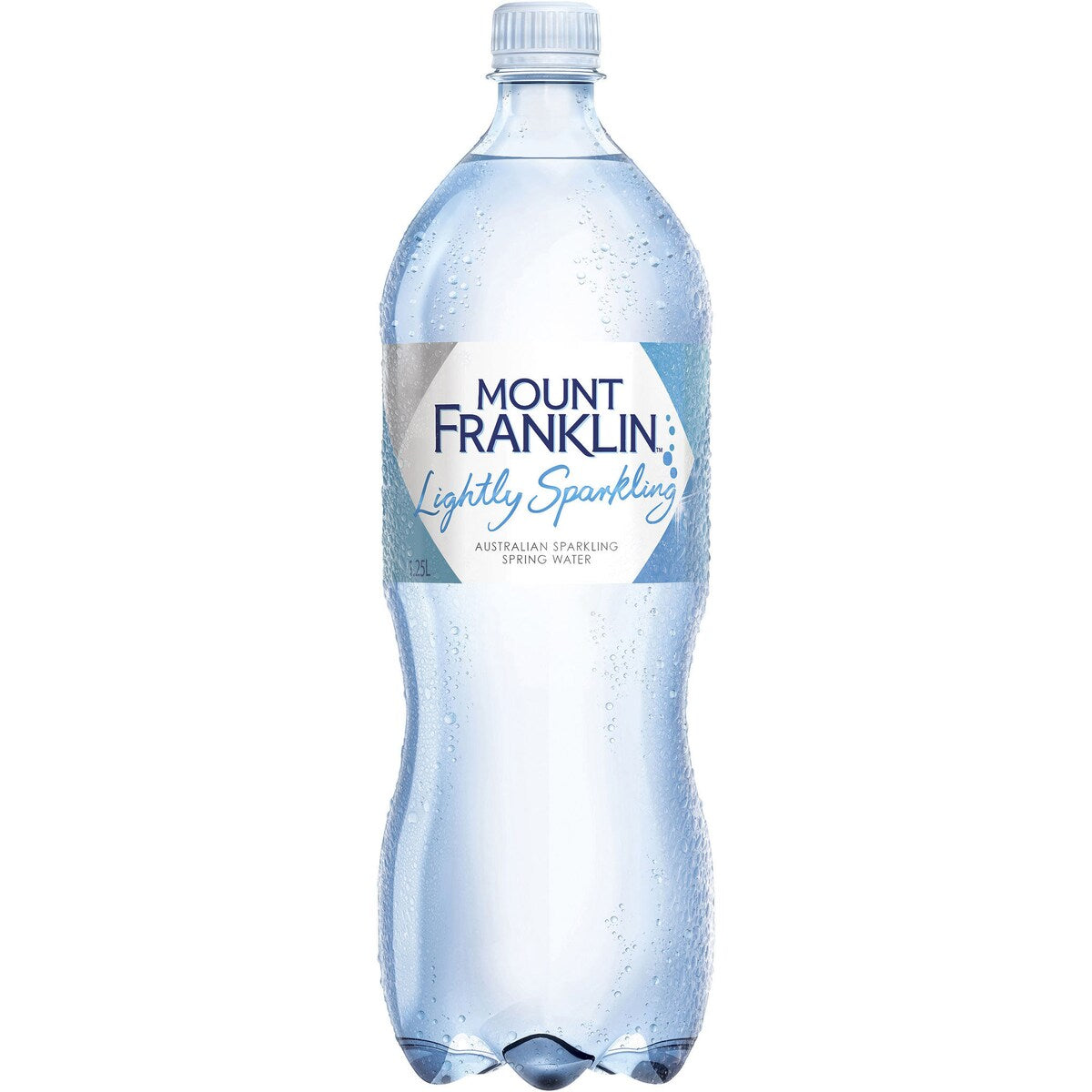 Mount Franklin Lightly Sparkling Water Natural Bottle 1.25L