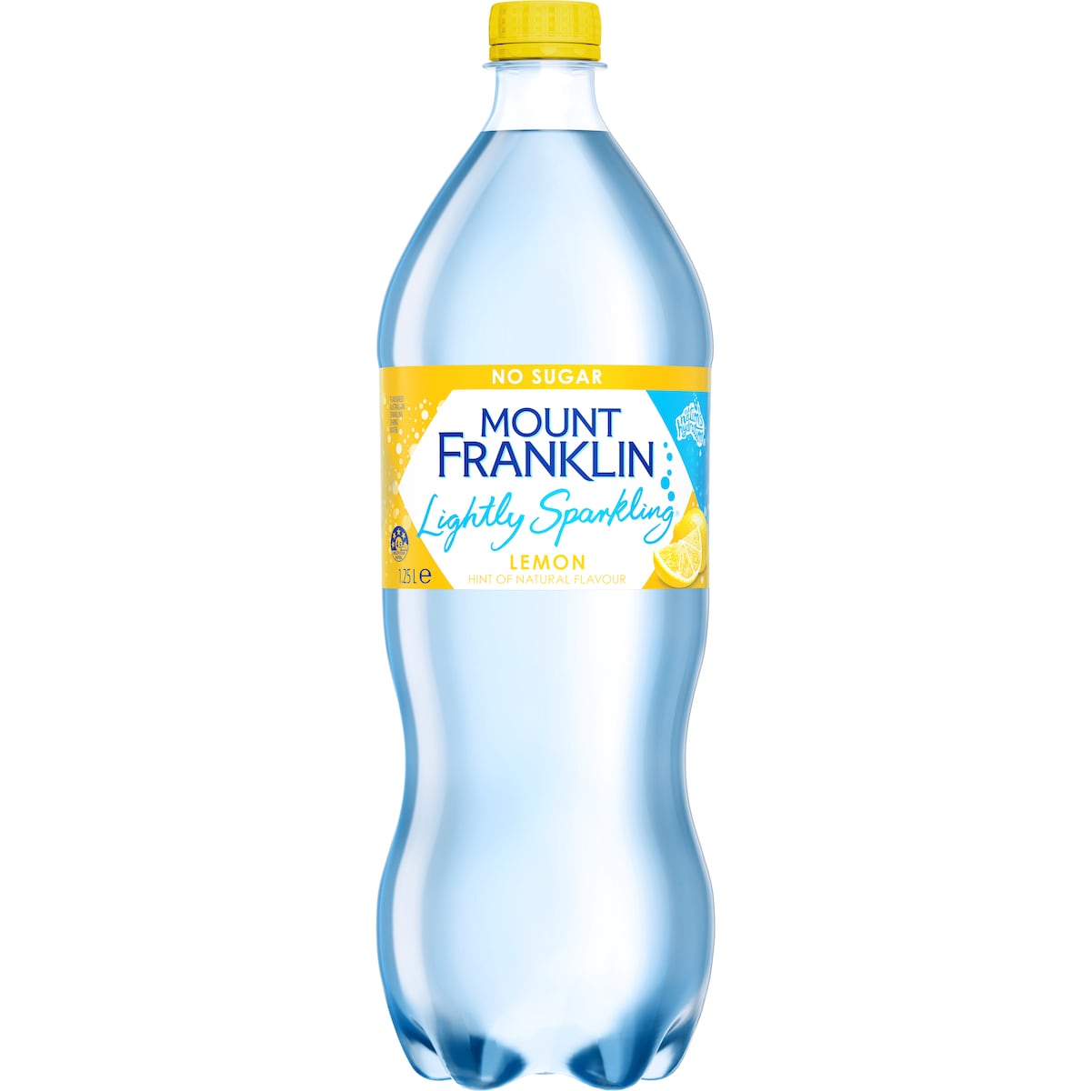 Mount Franklin Lightly Sparkling Water Lemon Bottle 1.25L
