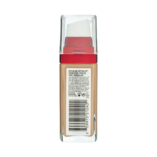 Revlon Age Defying 3X Medium Beige Foundation Spf 20 - 30mL