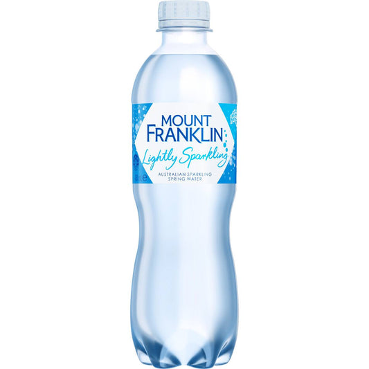 Mount Franklin Lightly Sparkling Water 450ml