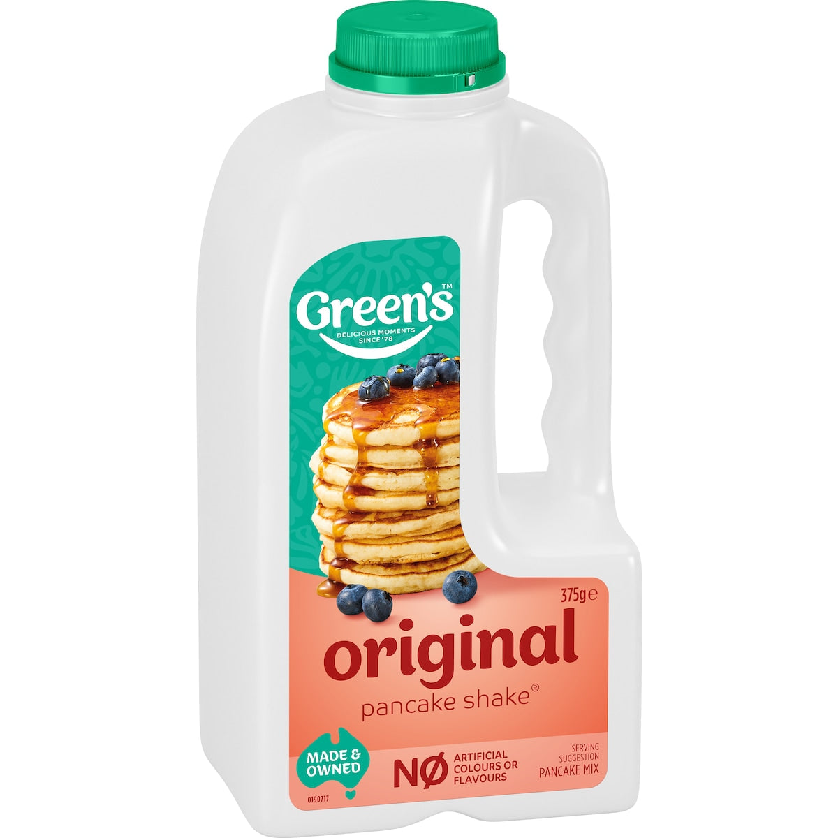 Green's Pancake Mix Original Shake 375g