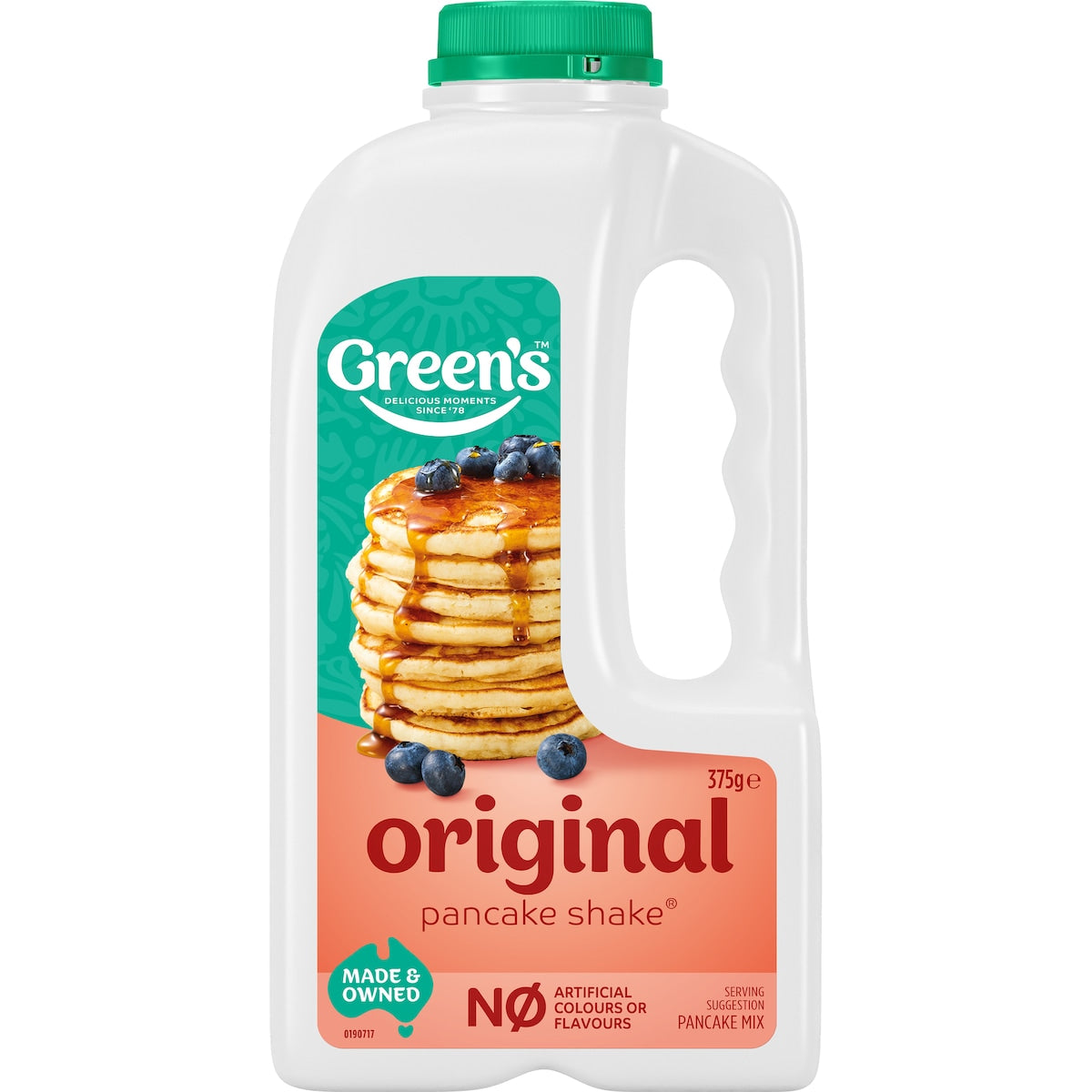 Green's Pancake Mix Original Shake 375g