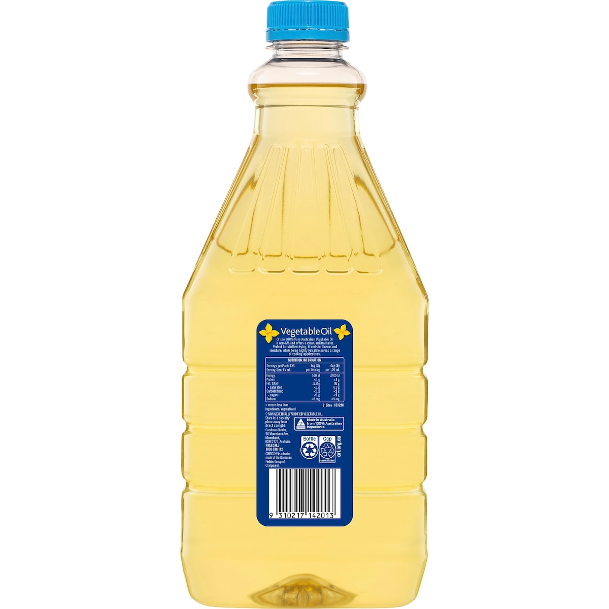 Crisco Vegetable Blended Oil 2l