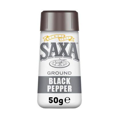 Saxa Ground Black Pepper - 50g