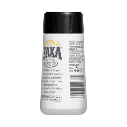 Saxa Ground Black Pepper - 50g