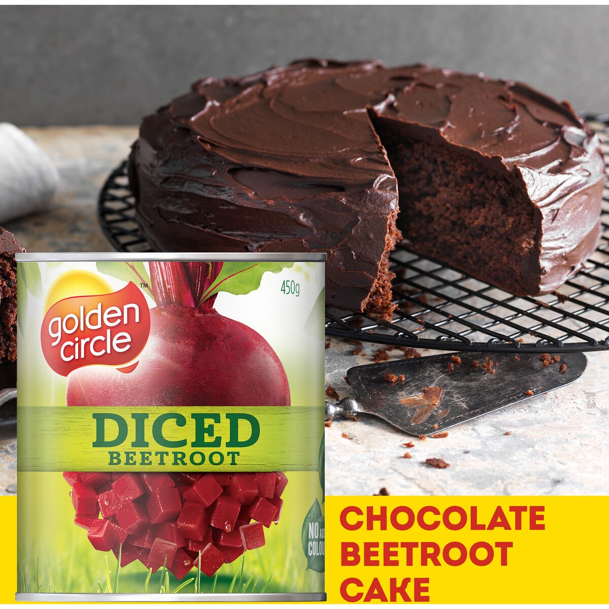 Golden Circle Canned Vegetables Diced Beetroot Cans 450g