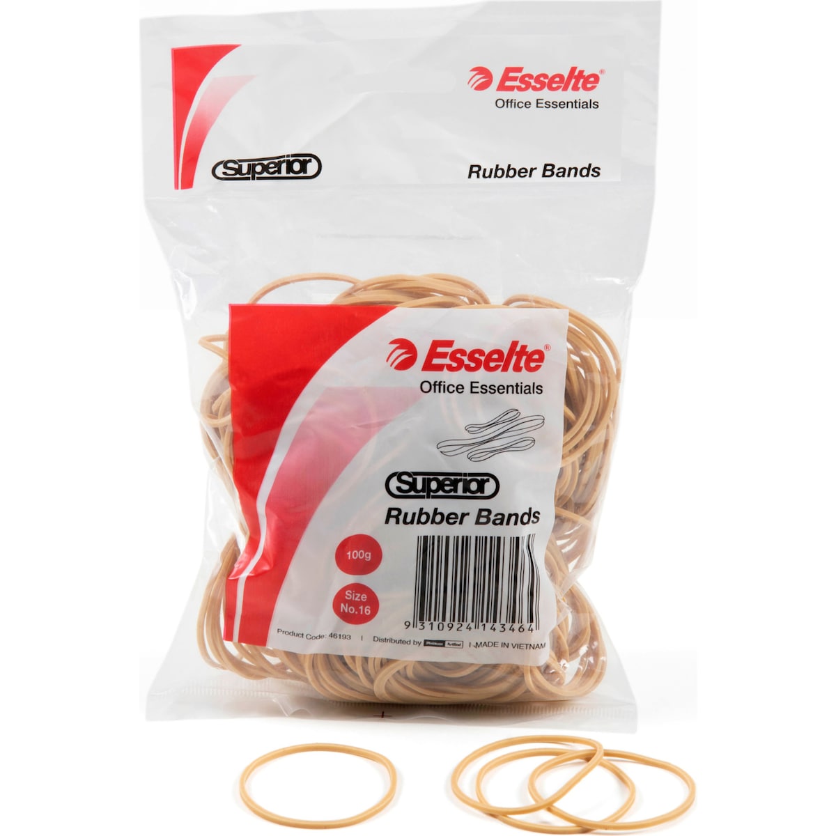 Superior Rubber Bands Size 16 100g