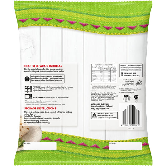 Mission Original Tortillas 12 pack