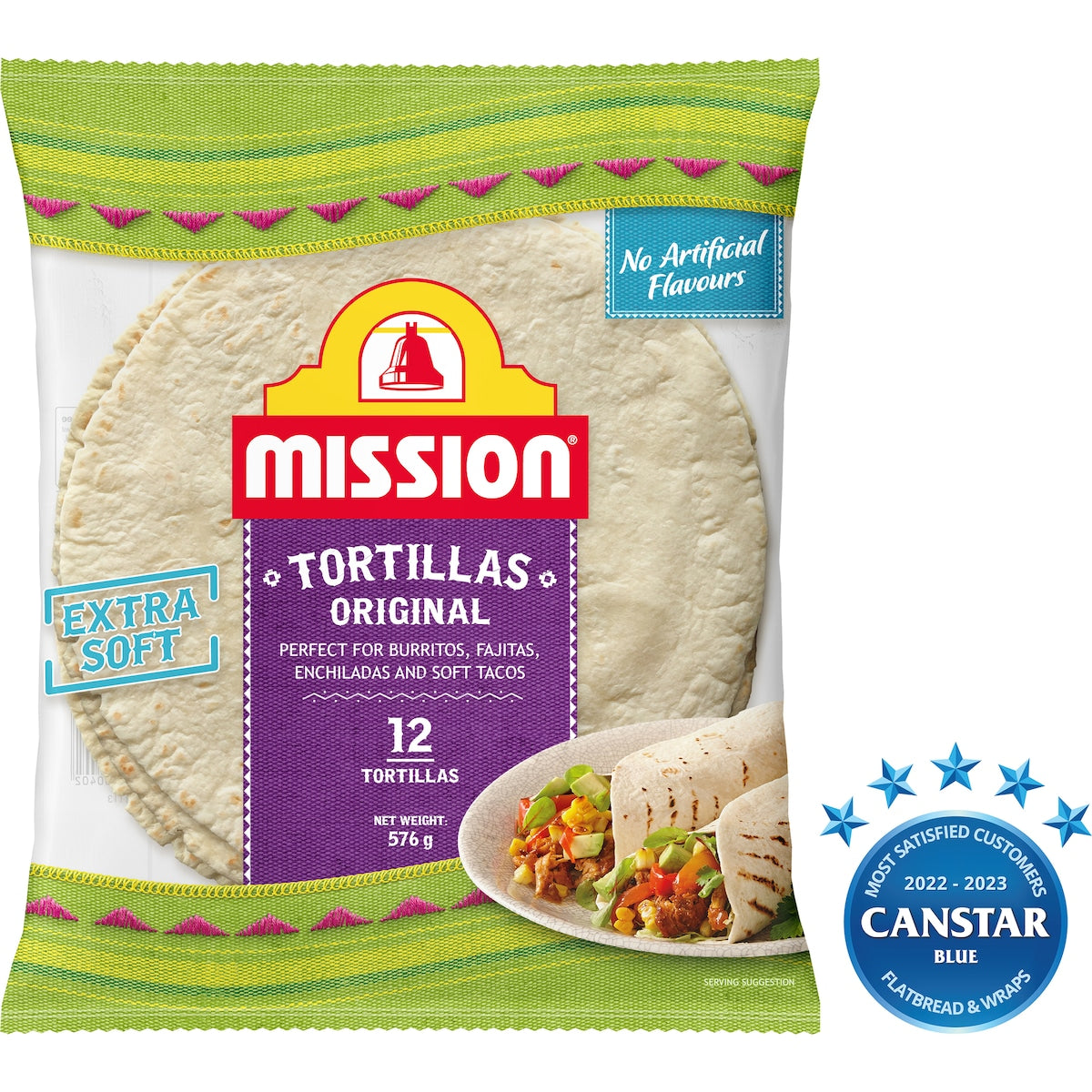 Mission Original Tortillas 12 pack