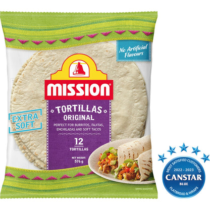 Mission Original Tortillas 12 pack