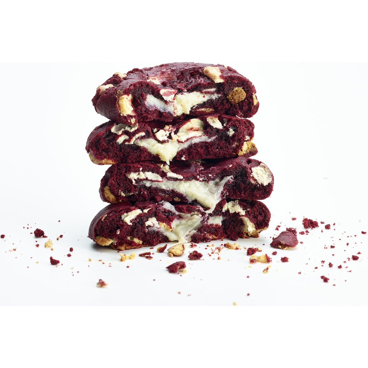 Cookieman Loaded Red Velvet Cheesecake Filled Cookies 2 Pack