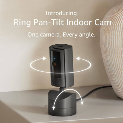 Ring Black Pan Tilt Indoor Camera