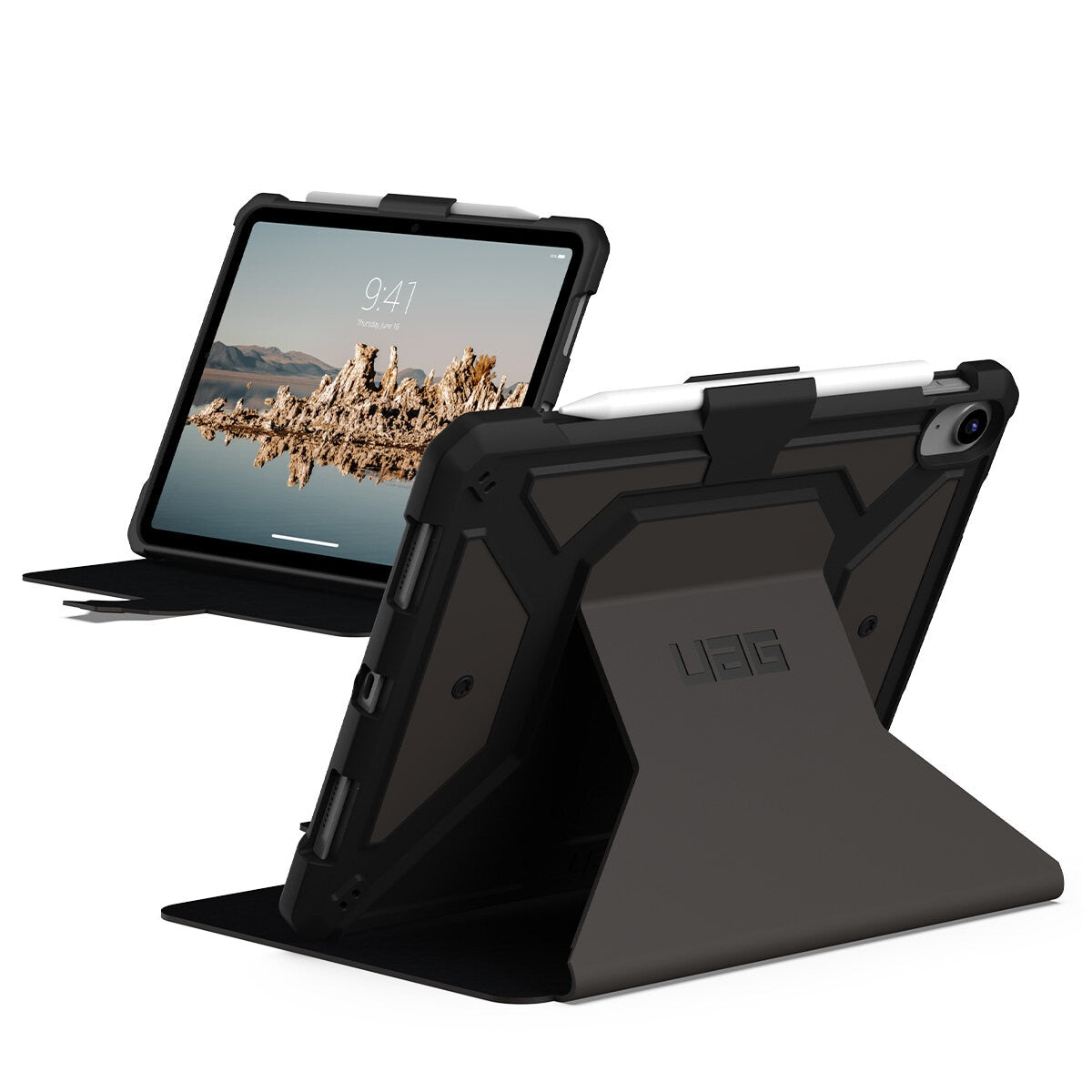 UAG Metropolis SE iPad 10th Gen Folio Rugged Case Black