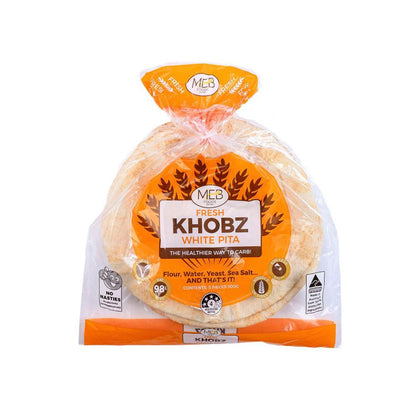 MEB White Khobz White 5 Pack - 500g