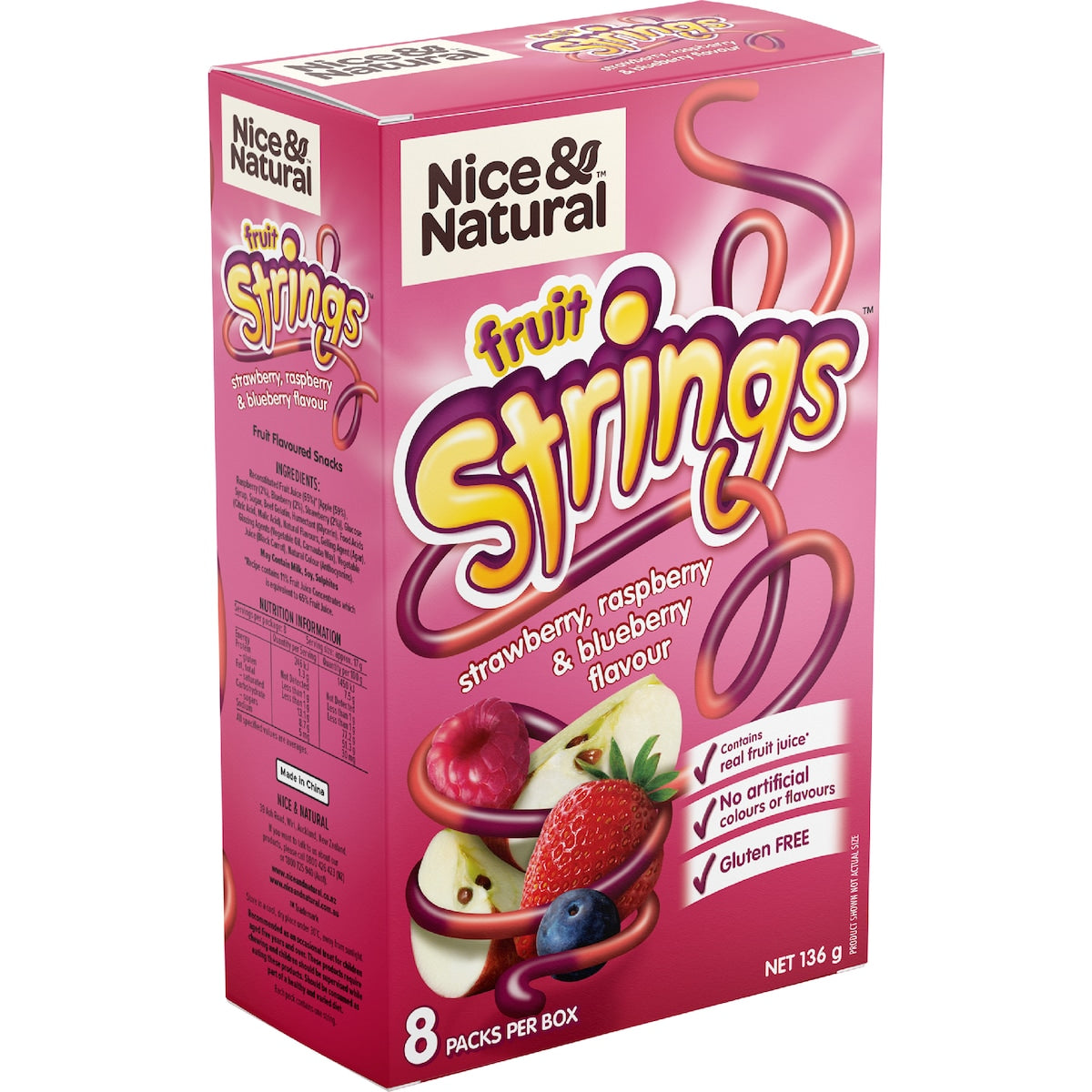 Nice & Natural Fruit Strings 8 Pack