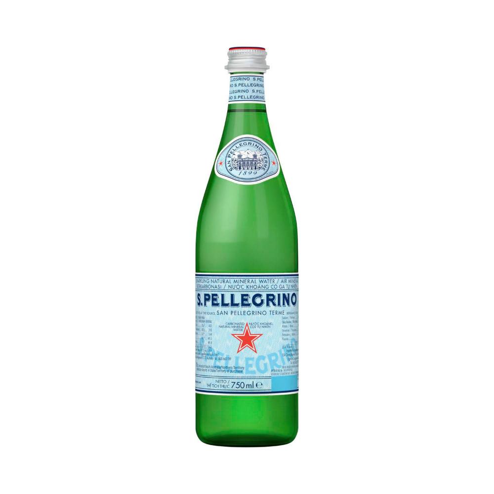 Sanpellegrino Sparkling Mineral Water Bottle - 750mL