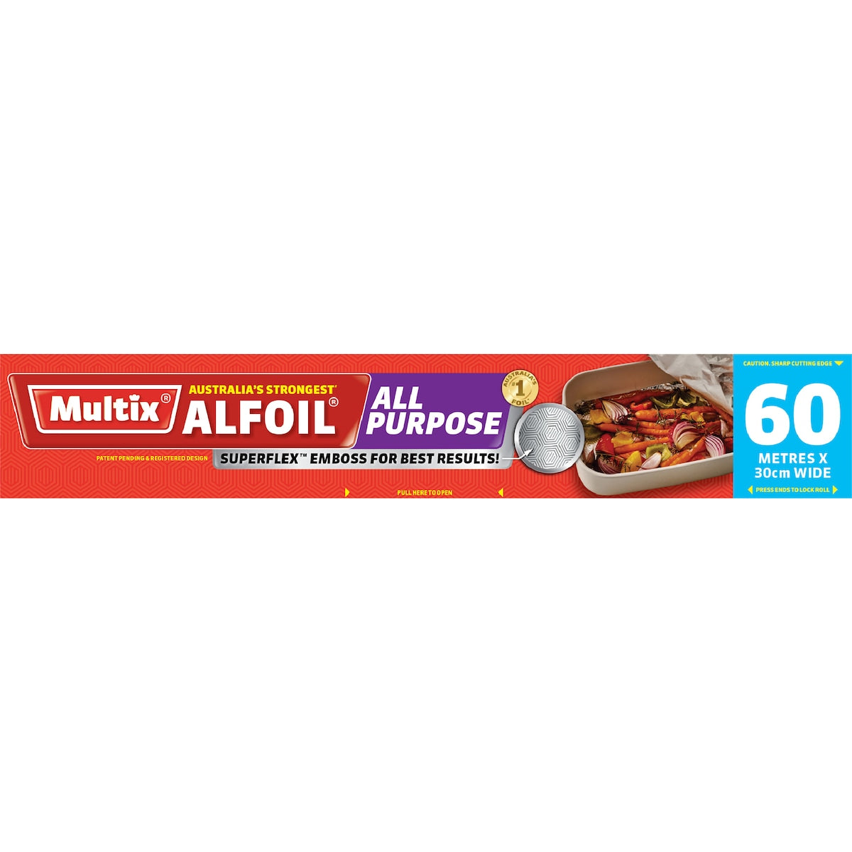 Multix Alfoil Traditional Strength 60m Each