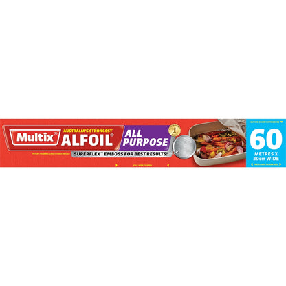 Multix Alfoil Traditional Strength 60m Each