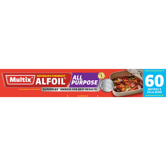 Multix Alfoil Traditional Strength 60m Each