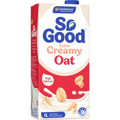 So Good Extra Creamy Oat Long Life Milk Uht 1l
