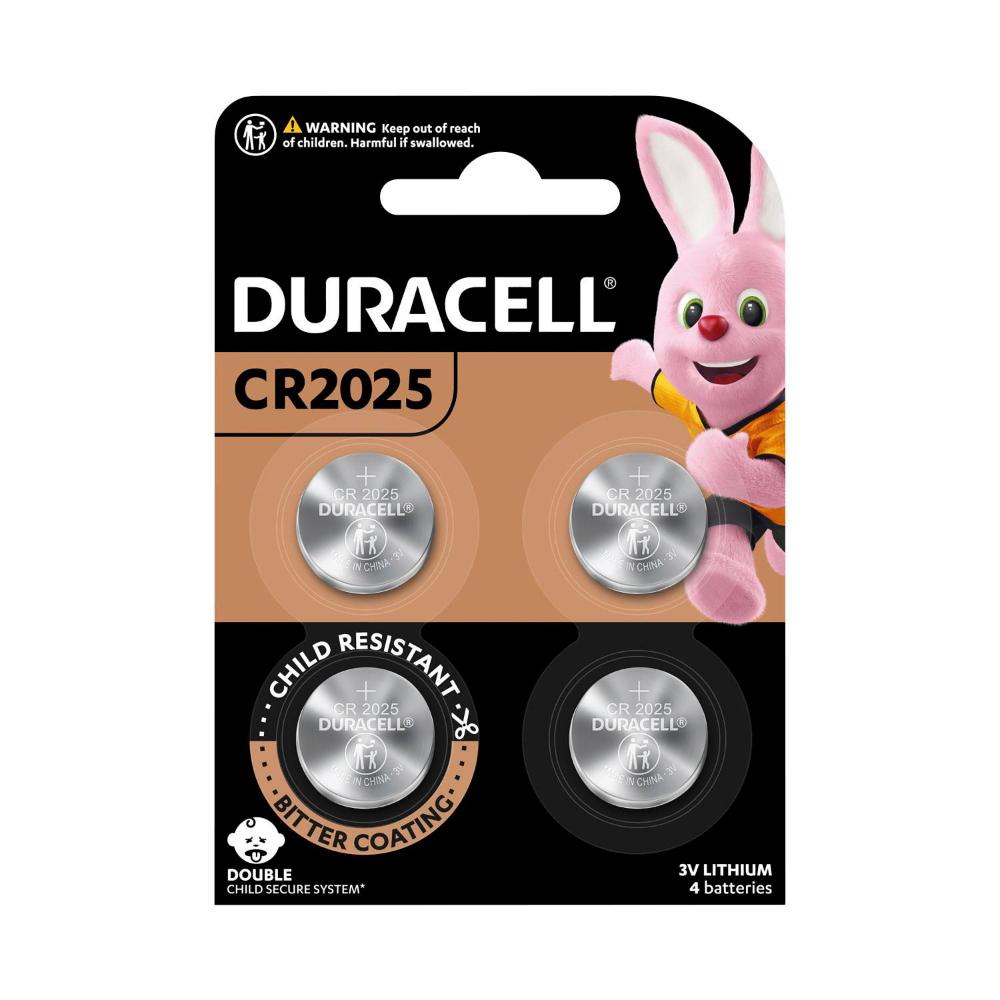 Duracell Specialty 2025 Lithium Coin Batteries - 4 Pack