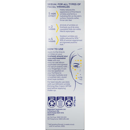 Nivea Q10 Anti Wrinkle Targeted Filler Serum 15ml