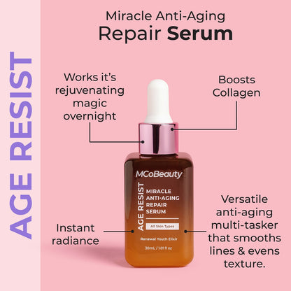 Mcobeauty Age Resist Miracle Anti Aging Repair Serum 30ml