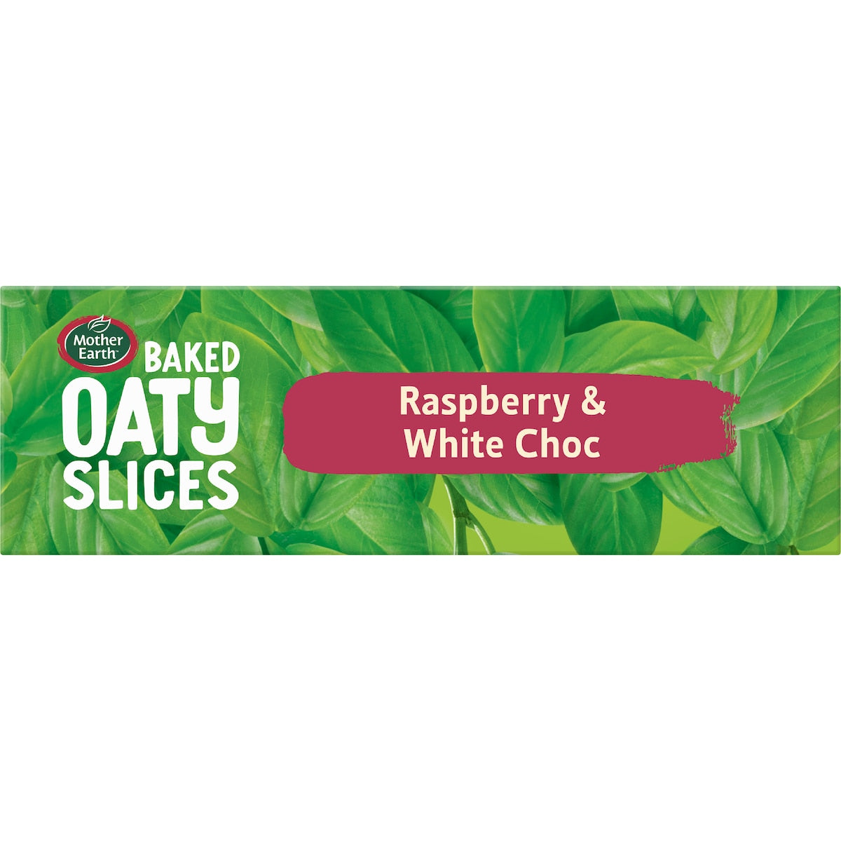Mother Earth Golden Baked Oaty Slice Raspberry Chocolate 40g X 6 Pack