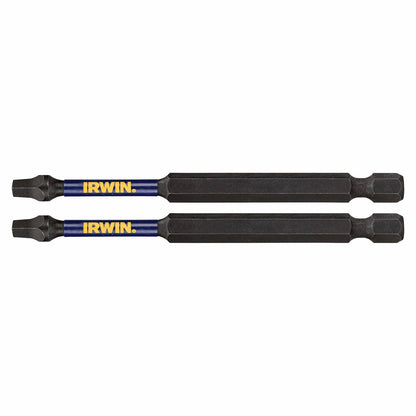 Irwin Impact Pro Performance Bits - 89mm SQ2 - 2 Pack