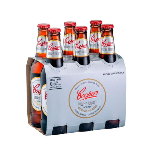 Coopers Ultra Light Bottle 375ml - 6 Pack