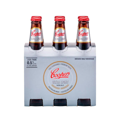 Coopers Ultra Light Bottle 375ml - 6 Pack