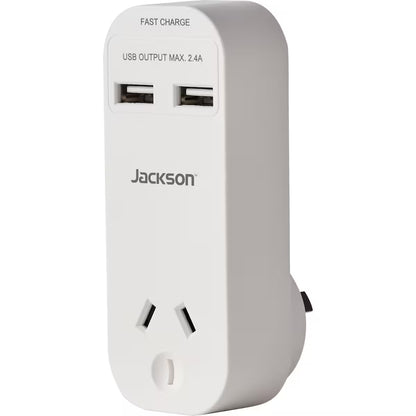 Jackson Fast Charge Usb Wall Charger 2 Outlet Each