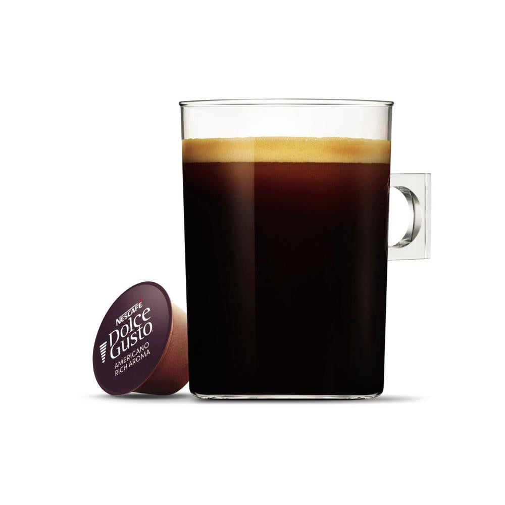 Nescafe Dolce Gusto Americano Rich Aroma Coffee Capsules - 16 Pack