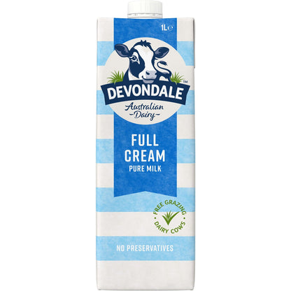 Devondale 100% Pure Full Cream Milk Long Life Uht Milk 1l