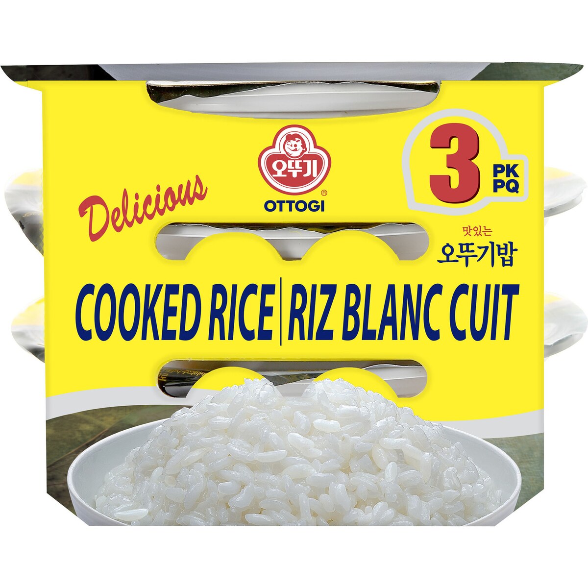 Ottogi Cooked Rice Original 3 Pack