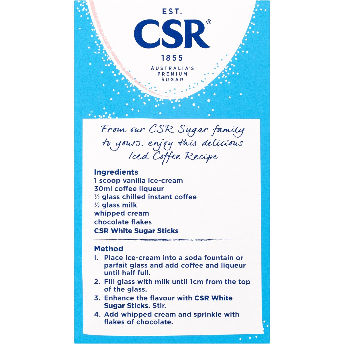 CSR White Sugar Sticks 50 pack