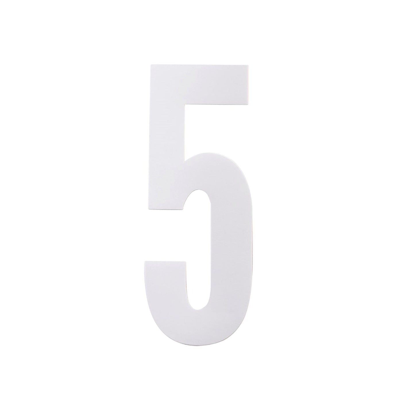 Sandleford Wheelie Bin Number 5 - 175mm - White - 2 Pack