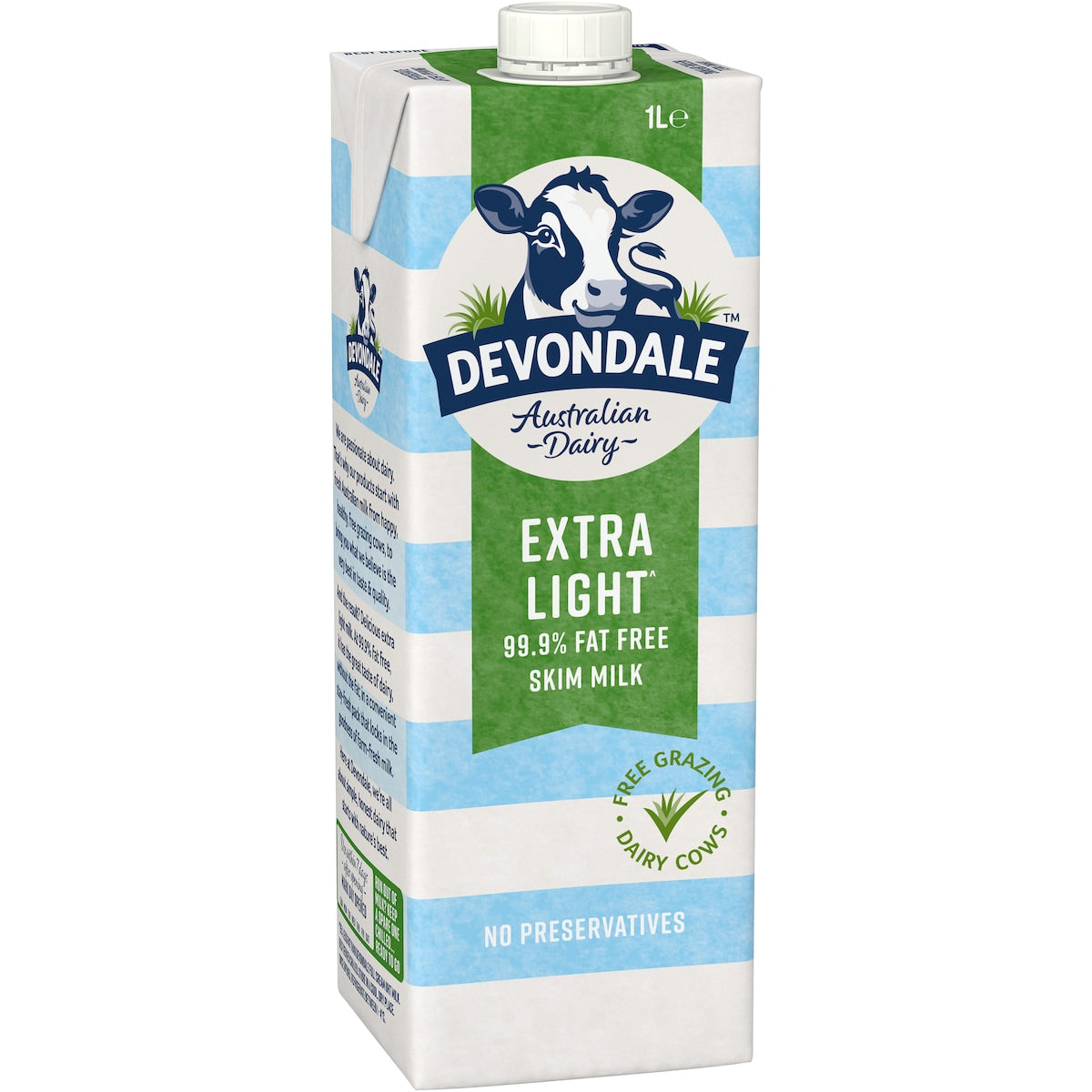 Devondale Skim Milk Long Life Uht Milk 1l