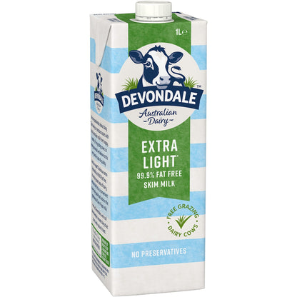 Devondale Skim Milk Long Life Uht Milk 1l