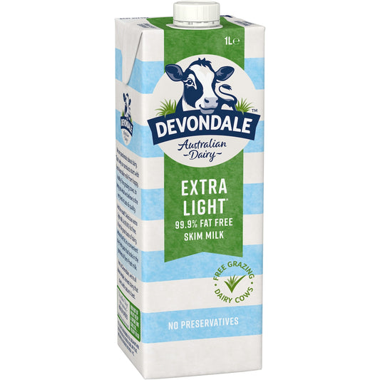 Devondale Skim Milk Long Life Uht Milk 1l