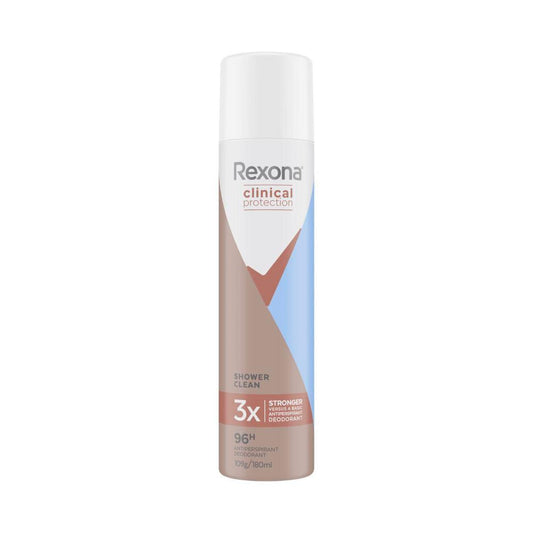Rexona Women Deodorant 96hr inical Aerosol Shower ean - 180mL